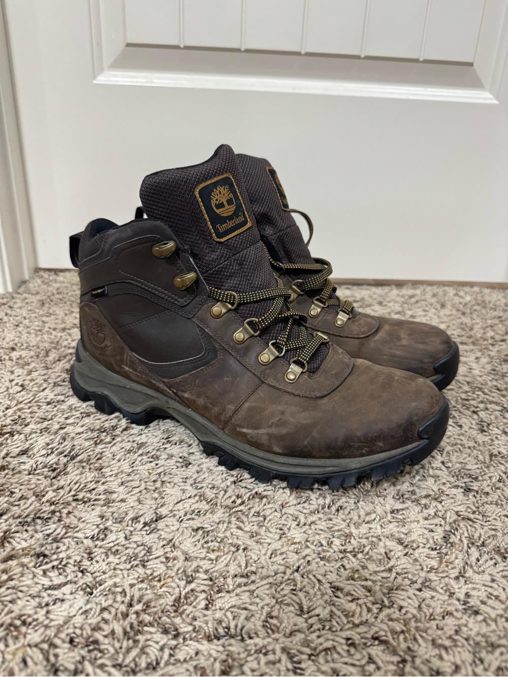Timberland Brown and Black Men's Outdoor Boots